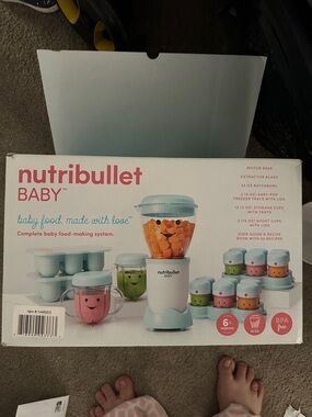 Nutribullet Baby Blue Complete Baby Food Maker
